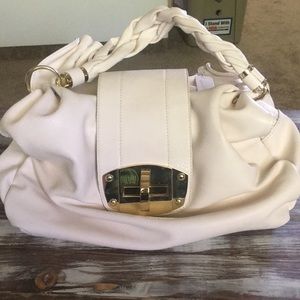 CHARMING CHARLIE WHITE PURSE
